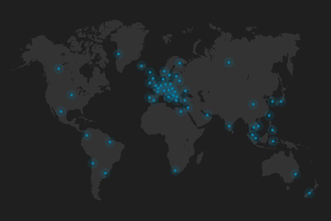 Vores distributører Vores distributører